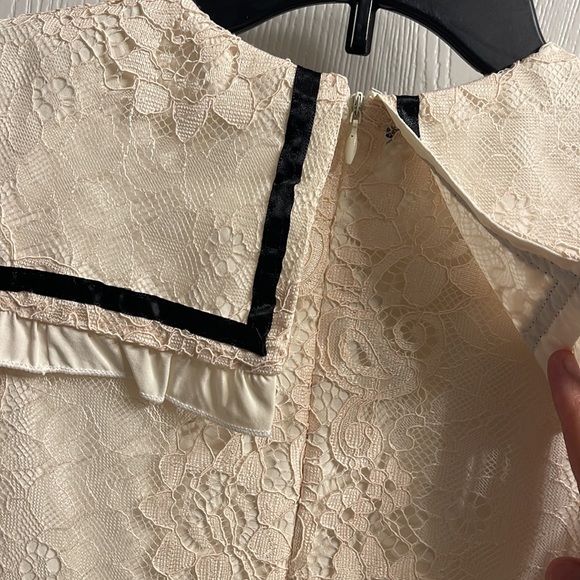 Girls boho casual lace dress size 10/12 - Picture 5 of 8